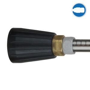 Alternative view of 123922-D2504 Flat Jet lance 600mm เทา ก้านตรง with regulating nozzle