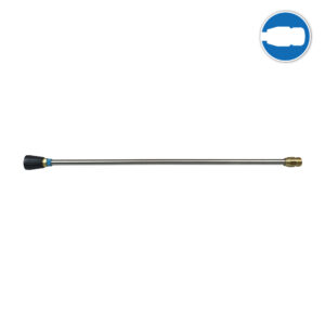 123922-D2505 Flat Jet lance 600mm ฟ้า with regulating nozzle