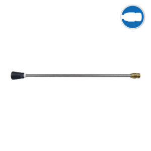 12393-M2003 Flat Jet lance 500mm ขาว with flat jet nozzle