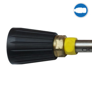 Alternative view of 12393-M20042 Flat Jet lance 500mm เหลือง with flat jet nozzle