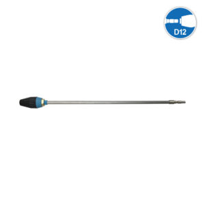 12438-05 DirtKiller Lances with Stainless steel, Pipe 500 mm+NZ05+D12 (สวมเร็ว)