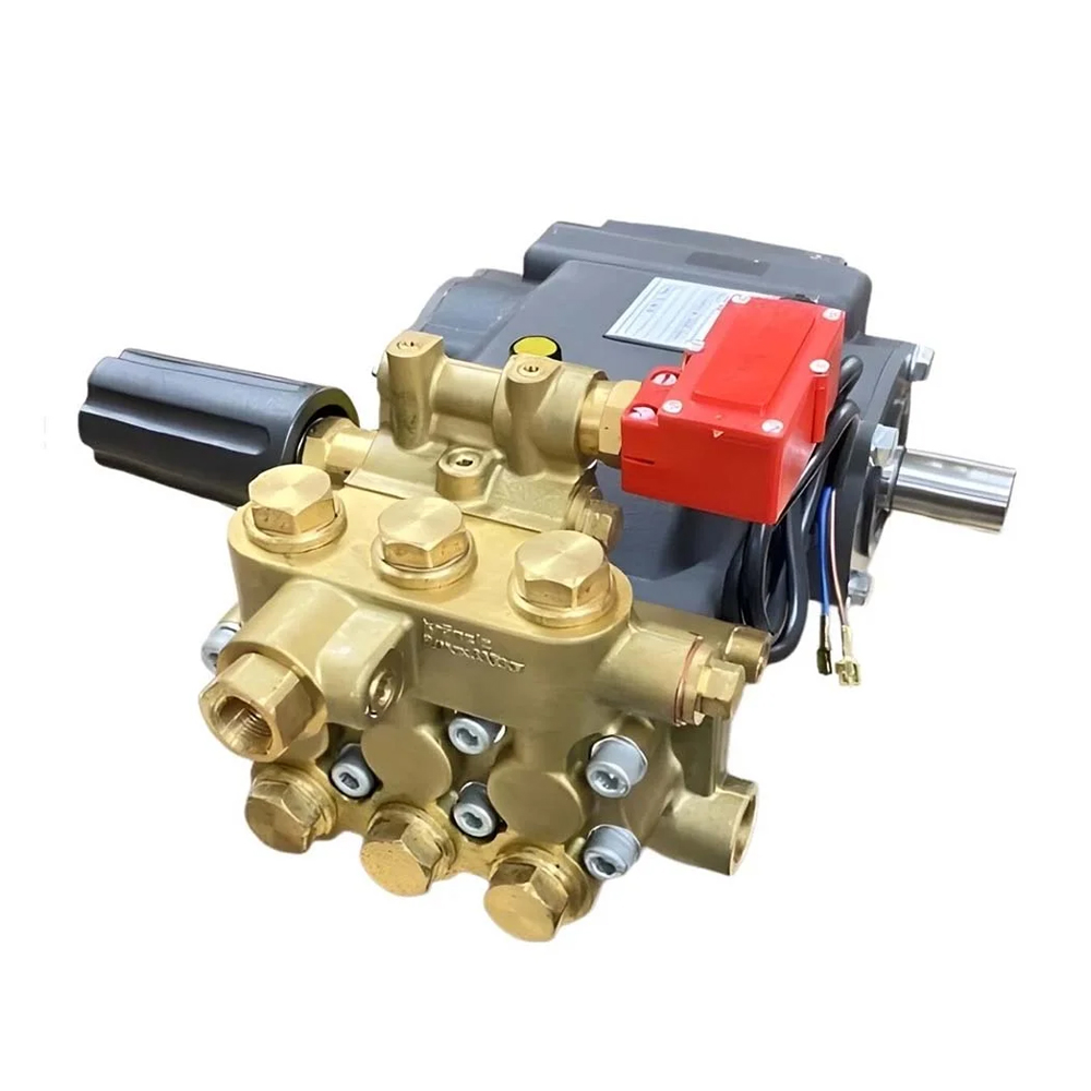 474600 ปั๊มเปลือยพร้อมหัวเกียร์ปั๊ม(ไม่มีมอเตอร์) In-Line Drive for RP-800 มีวาล์วปรับแรงดันและระบบ Total Stop 13ลิตร/นาที ที่ 1400rpm max.200บาร์ Nozzle size 04