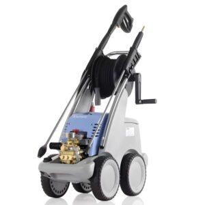 Quadro 899 TS T เครื่องอัดฉีดน้ำแรงดันสูง 150 บาร์ 1,400 รอบ (400V) Total Stop 4 ล้อ โลม้วนสายอัดฉีด (M)